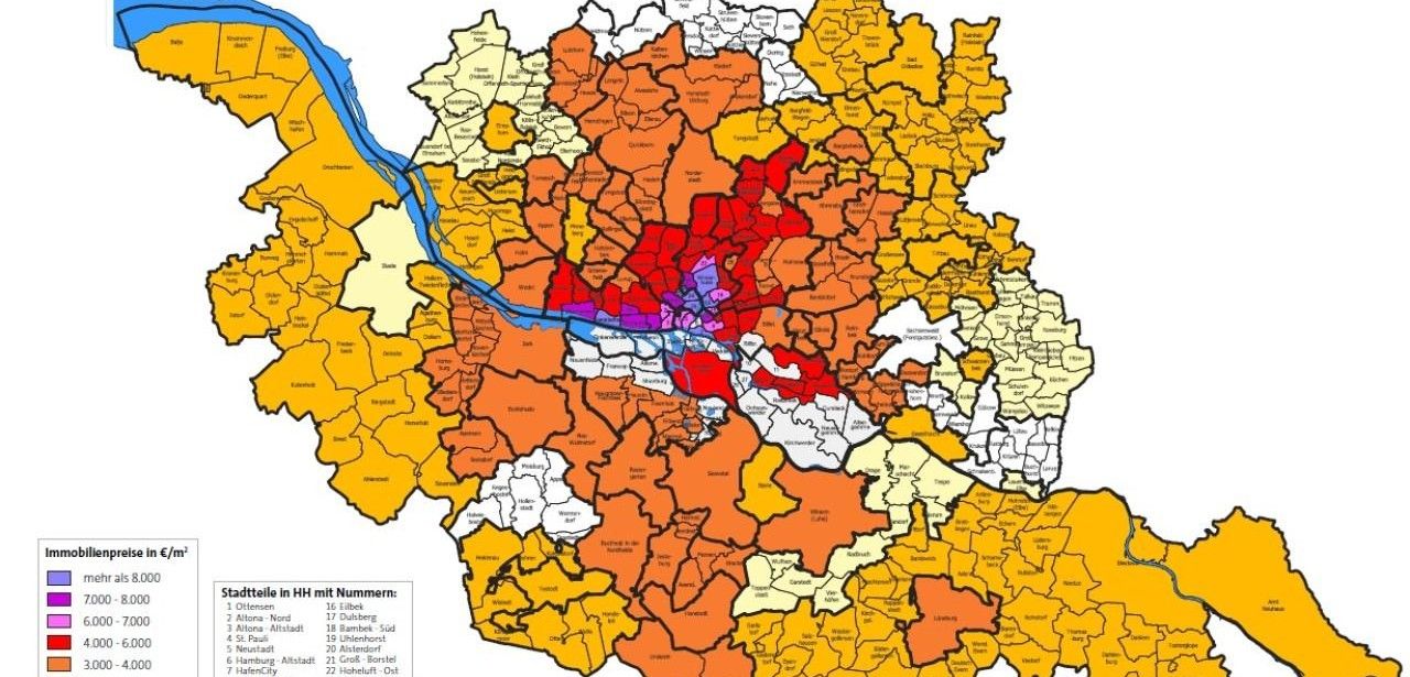 Stabile Wohnimmobiliennachfrage Hamburg weiterhin trotz hoher Energiekosten und (Foto: LBS NordOst. FUB IGES GmbH)
