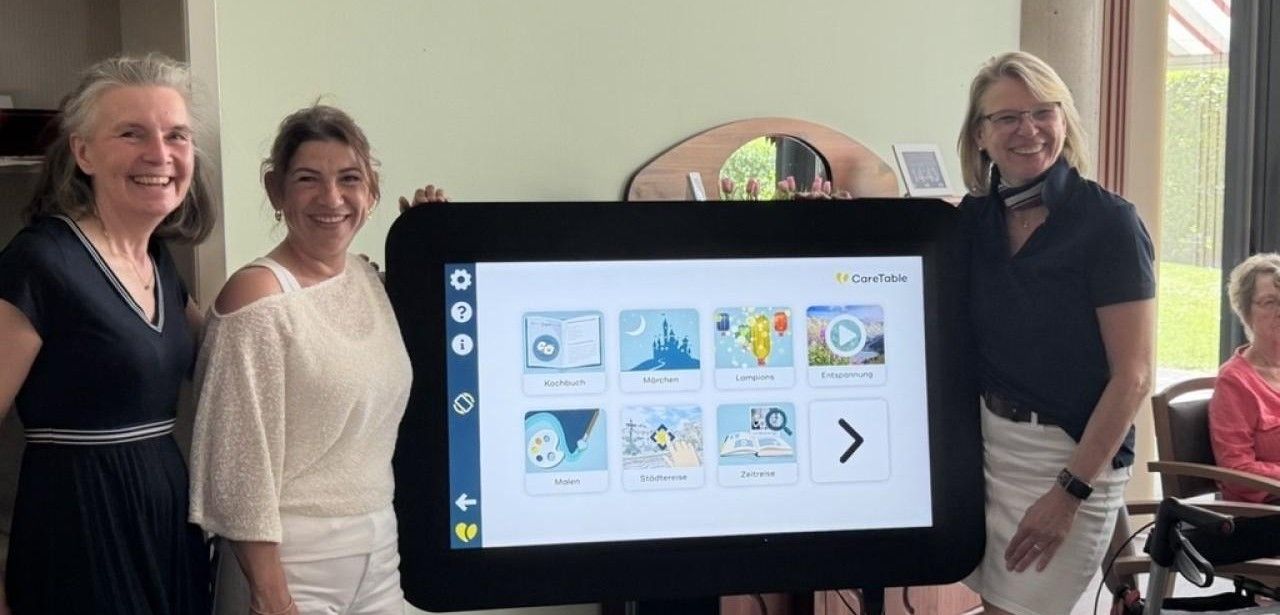 ASB-Tagespflege Eimsbüttel startet digitales Aktivierungssystem mit CareTable von (Foto: ASB Hamburg/ Felix Cassens)