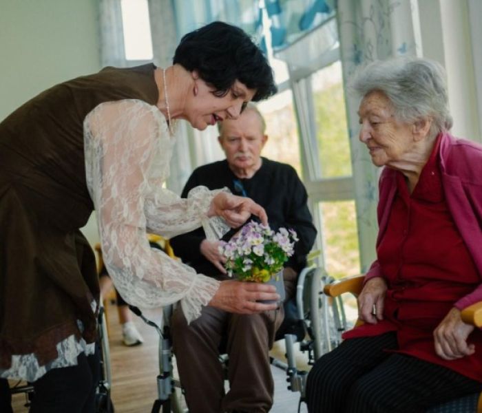 Generationenzauber im Pflegewohnheim (Foto: Unionhilfswerk)